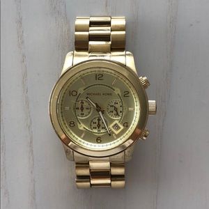 Michael Kors Gold Runway Watch